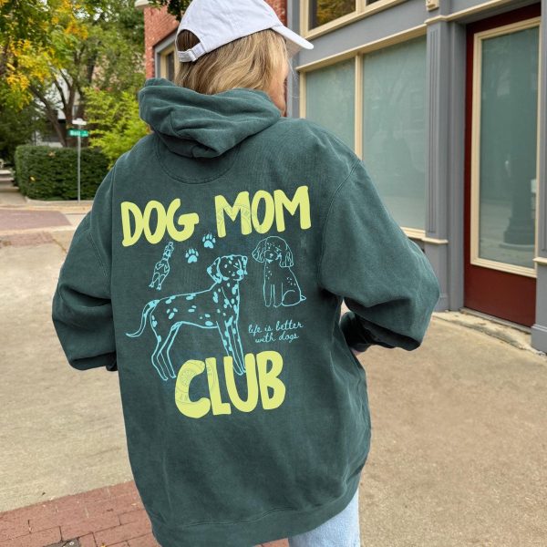 Dog Mom Club Hoodie V12