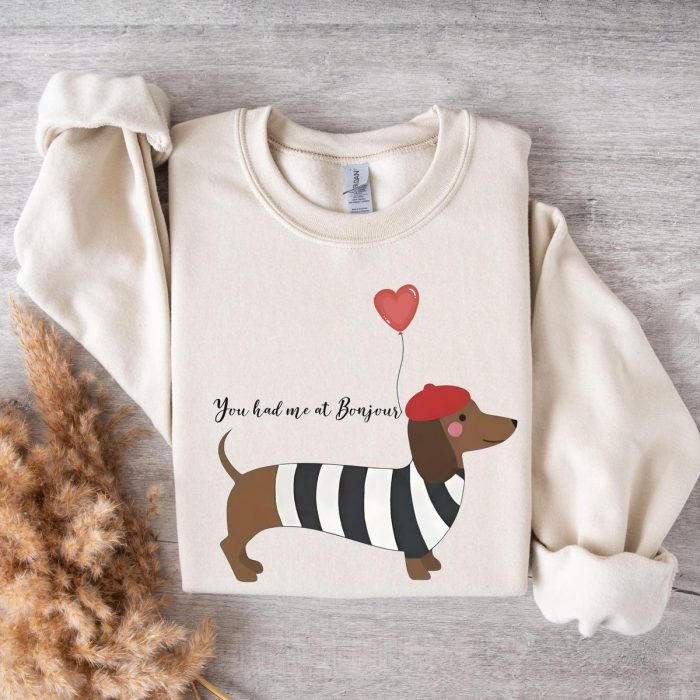 You Had Me at Bonjour Sweatshirt