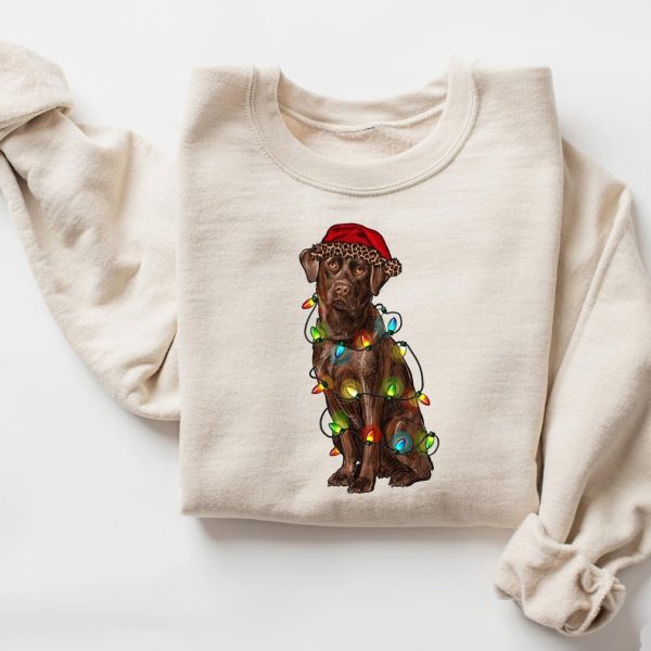Labrador Christmas Sweater V4