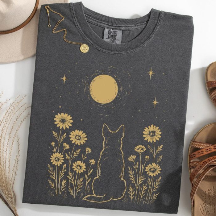 Australian Cattle Dog Moon Shirt