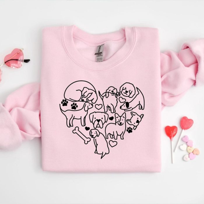 Dog Heart Sweatshirt