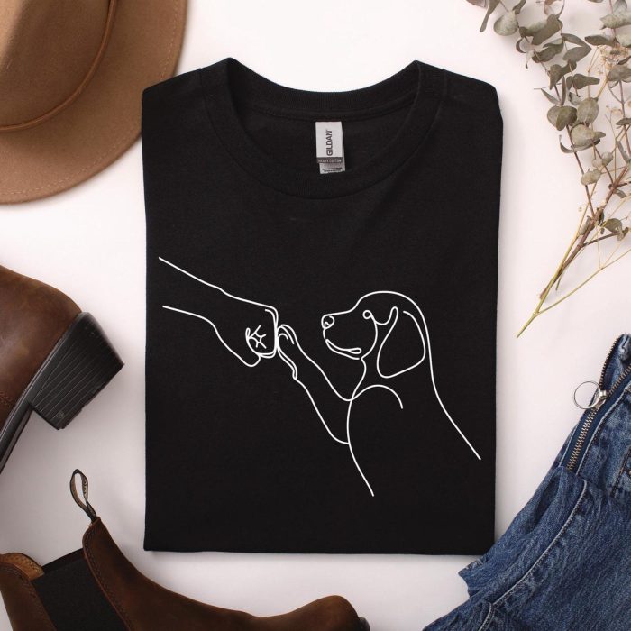 Minimalist Dog T-Shirt